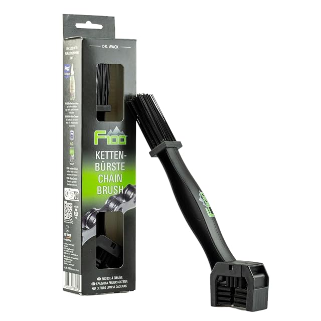 Spazzola per catena Dr. Wack F100 con le sue due teste