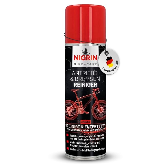 Bomboletta spray detergente catena NIGRIN BIKE-CARE da 300 ml