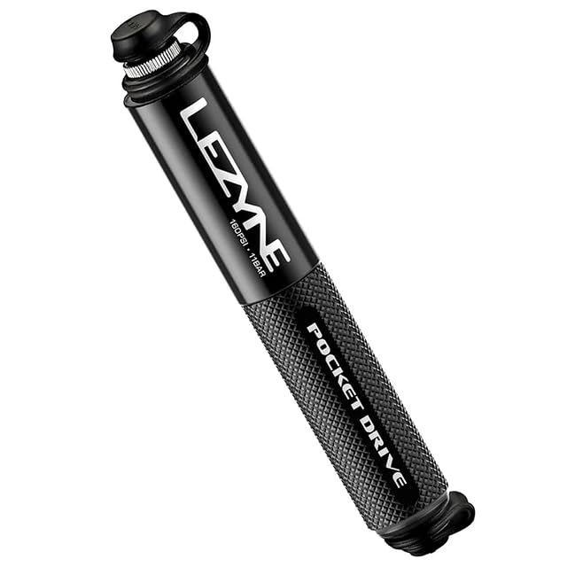 Mini pompa Lezyne Pocket Drive nera