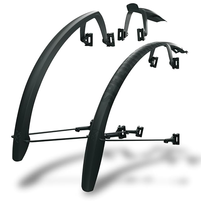 Set di parafanghi SKS SPEEDROCKER montato su una bici gravel