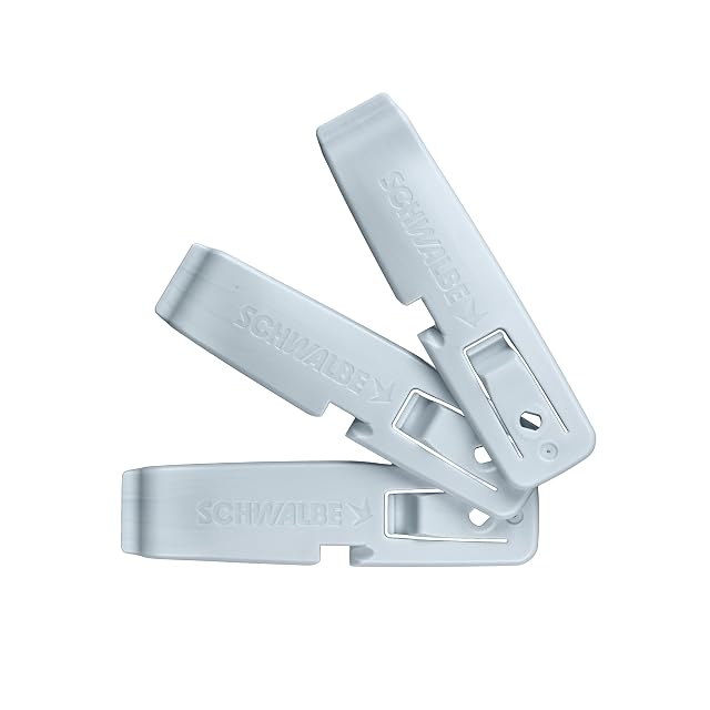 Set di tre leve per copertoni Schwalbe blu