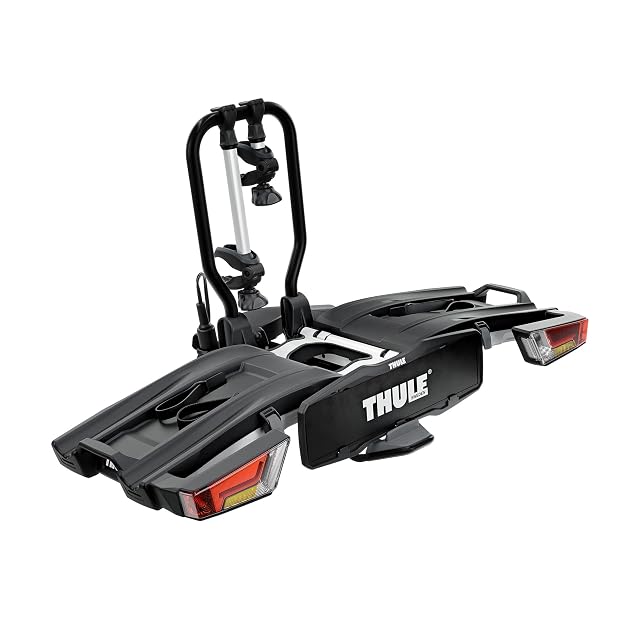 Portabici da gancio Thule EasyFold XT ripiegato per il trasporto