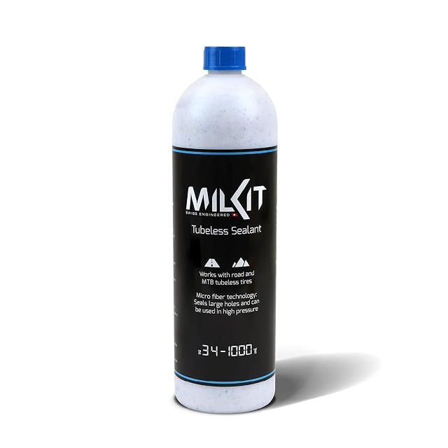 Flacone da un litro di lattice tubeless milKit